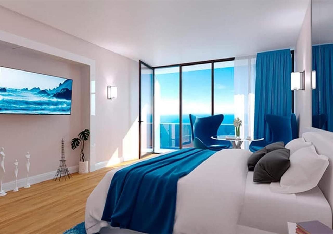 Delux Sea View Aparthotel In Orbi City Batumi Eksteriør billede