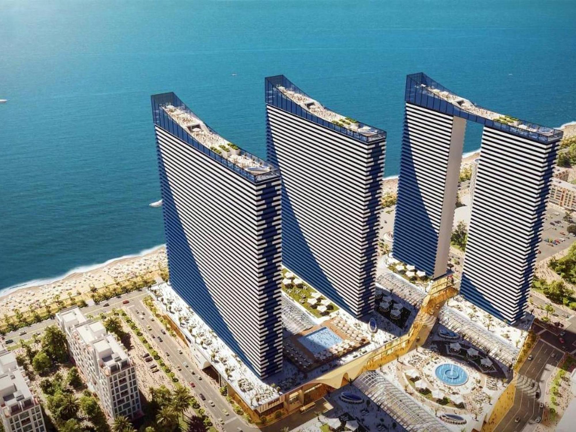 Delux Sea View Aparthotel In Orbi City Batumi Eksteriør billede