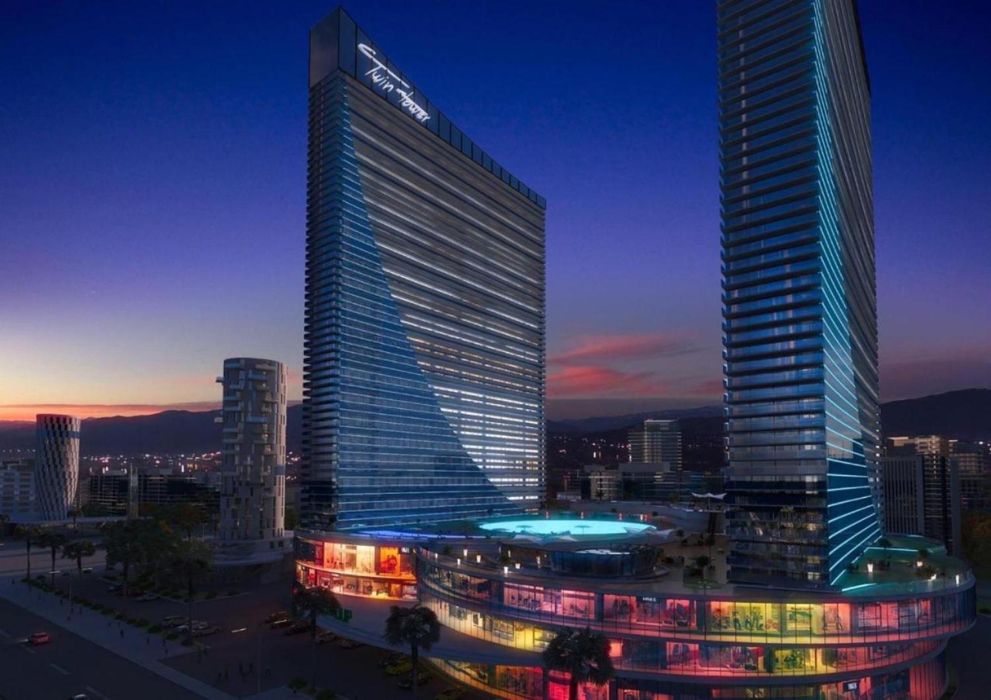 Delux Sea View Aparthotel In Orbi City Batumi Eksteriør billede